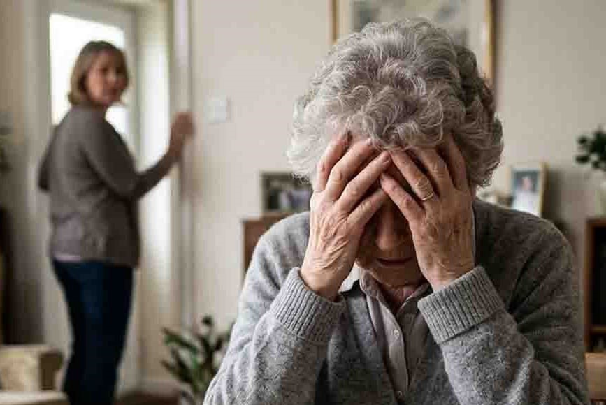 A peaceful home setting representing widow assistance support